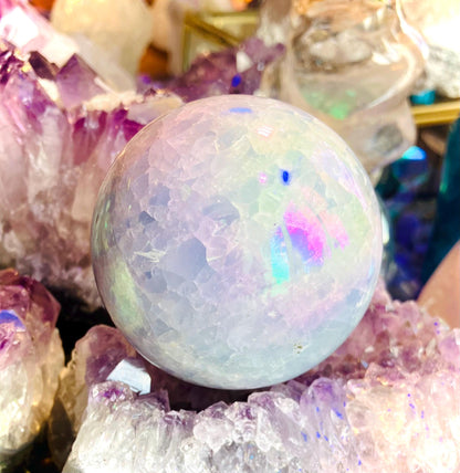 sphere de celestite aura angel