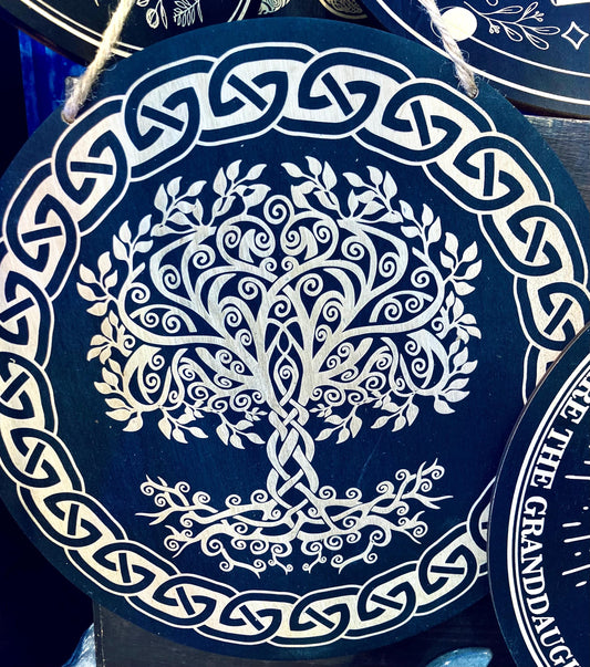 Celtic Viking Yggdrasil Tree of Life Decoration Board