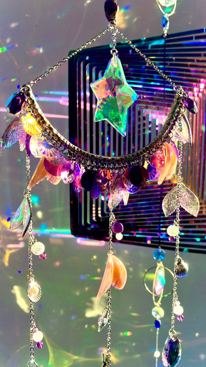 Arc en ciel demi lune serenite lumiere sirène