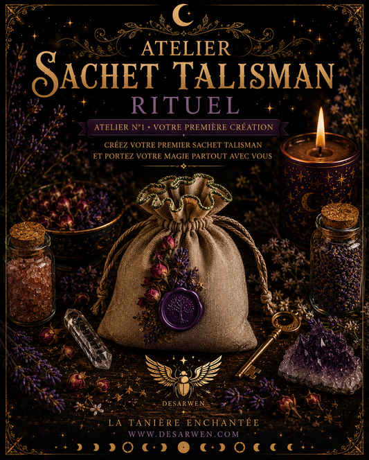 Atelier Sachet Talisman Initiation Niveau 1