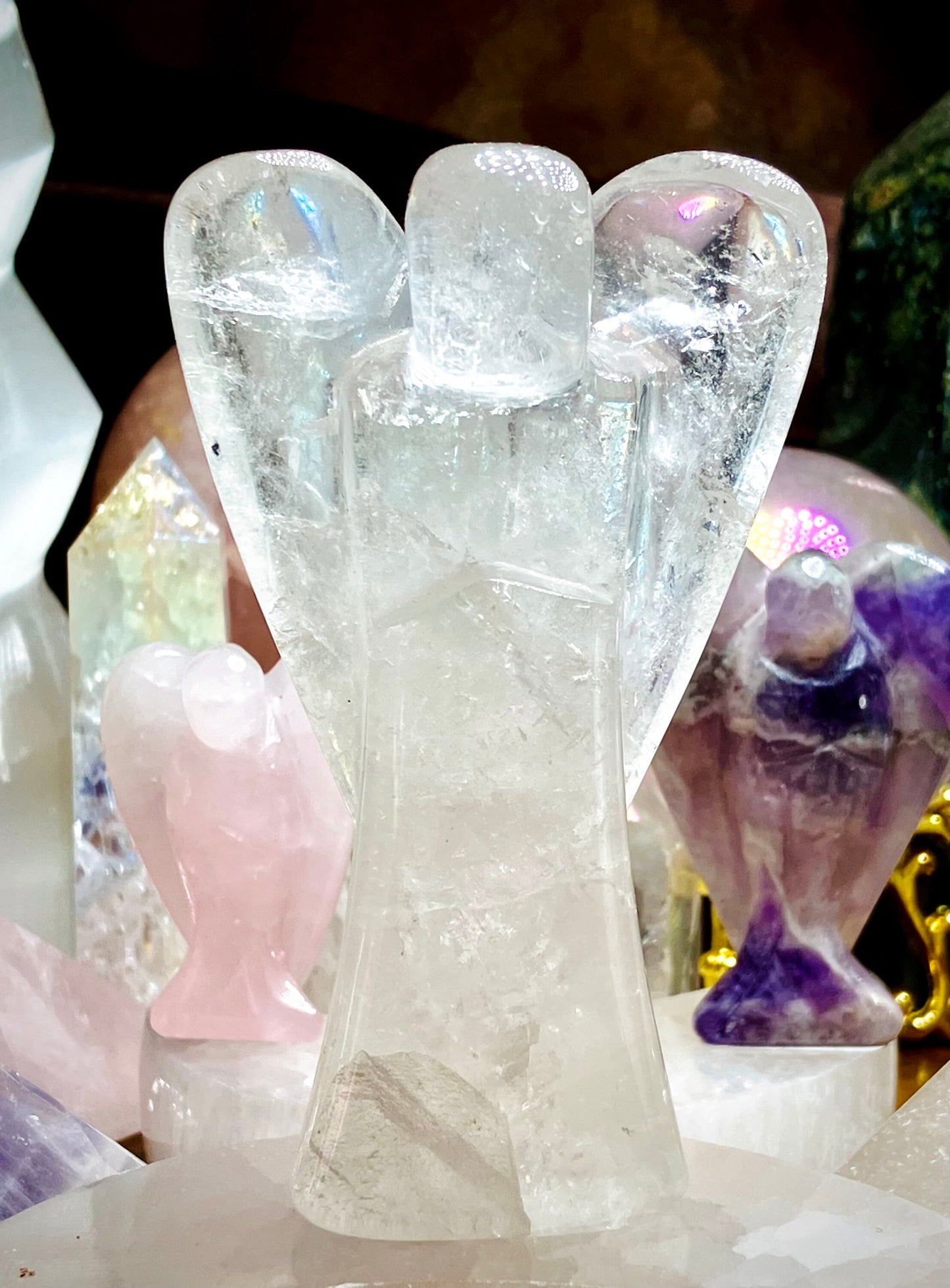 rock crystal angel