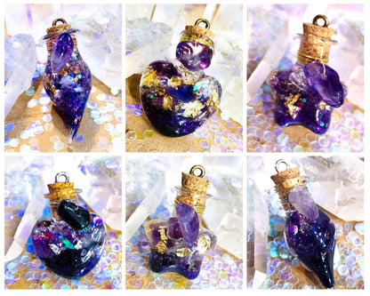 Fiole amulette "protection et Talisman"