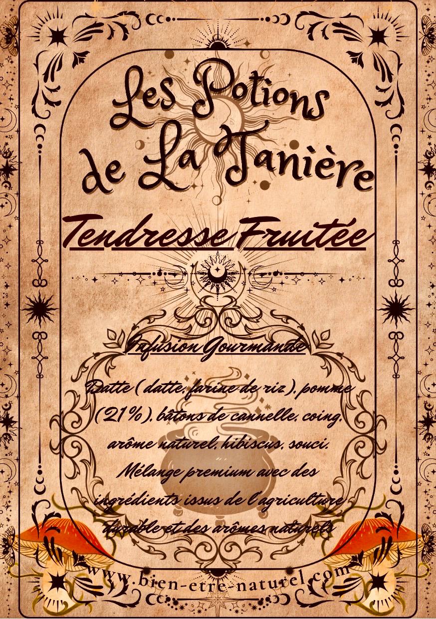 Fruity tenderness infusion: date, apple, cinnamon, quince