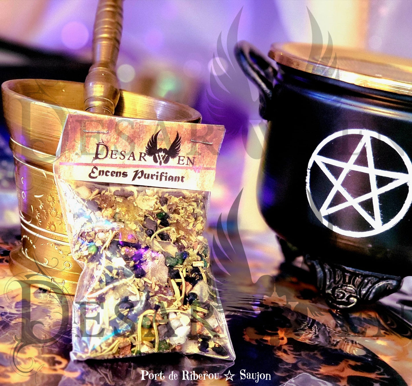 Purifying ritual incense