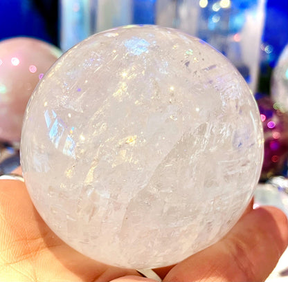 spheres de calcite blanche