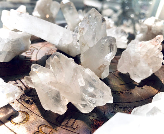 Mini quartz druses