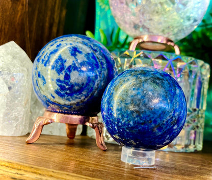 Sphere de lapis lazuli