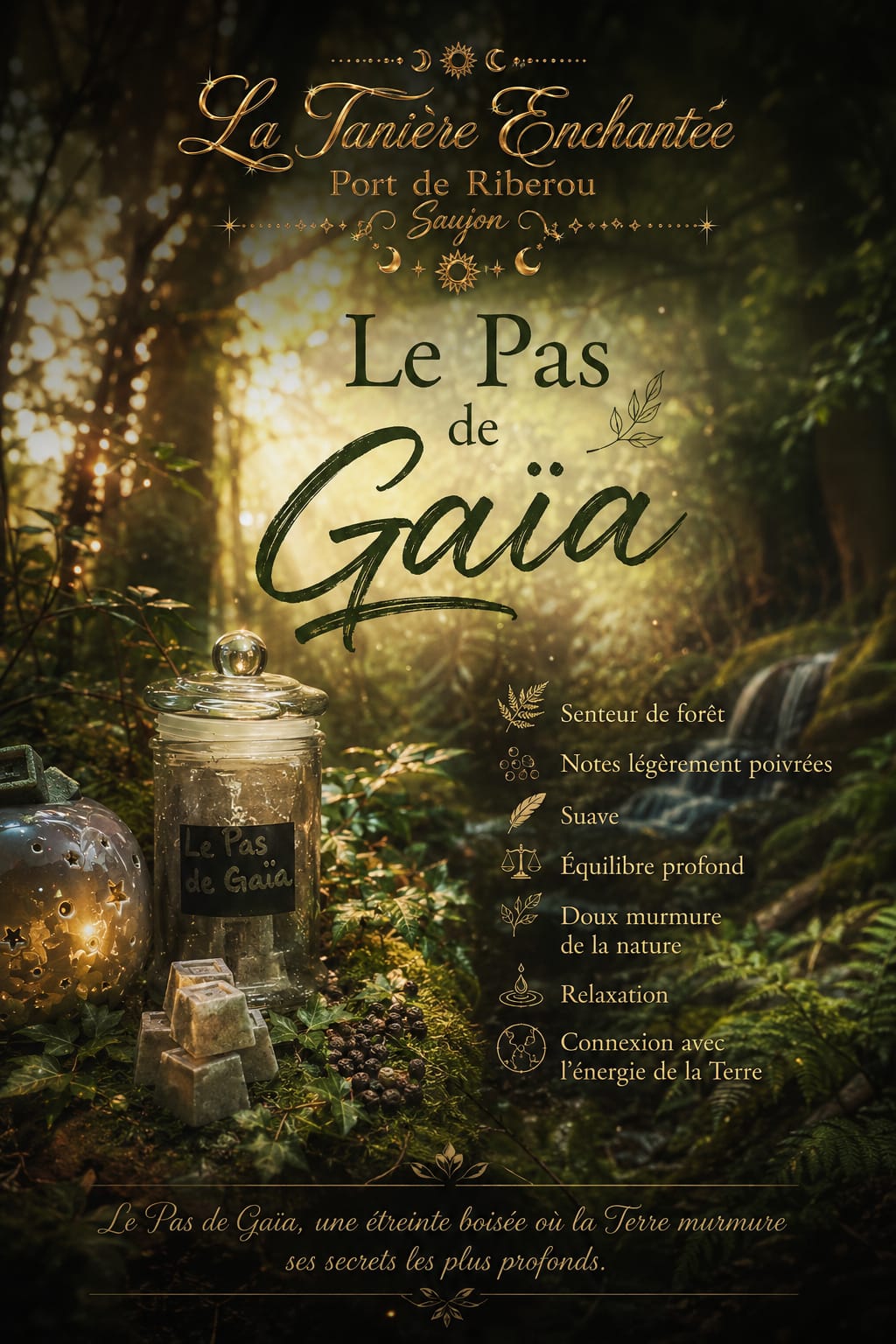 Duftwachs der Schritt von Gaia