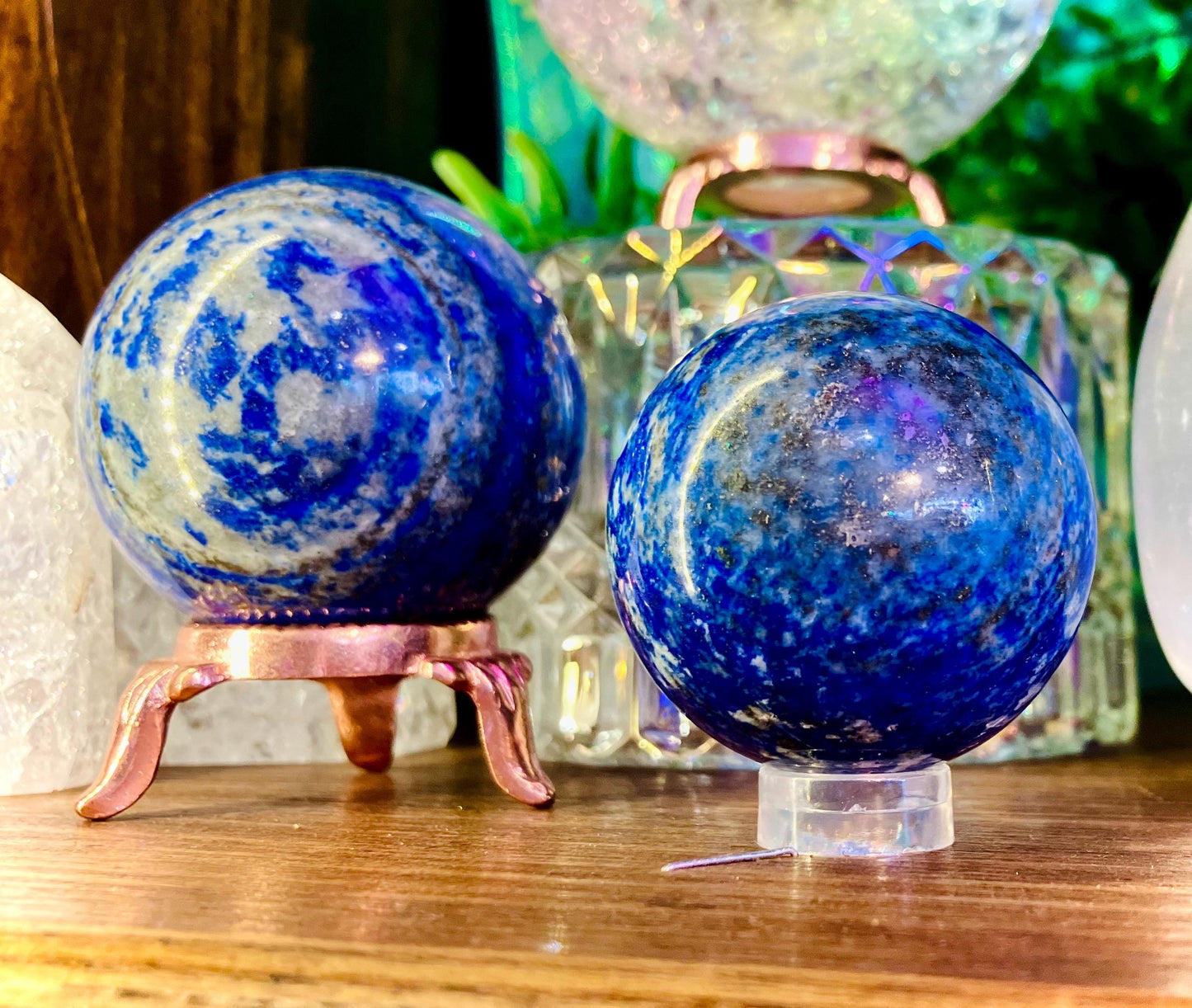 Sphere de lapis lazuli