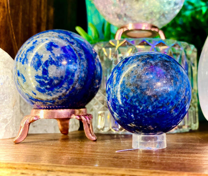 Sphere de lapis lazuli