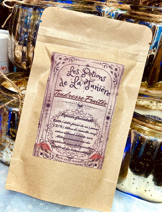 Fruity tenderness infusion: date, apple, cinnamon, quince