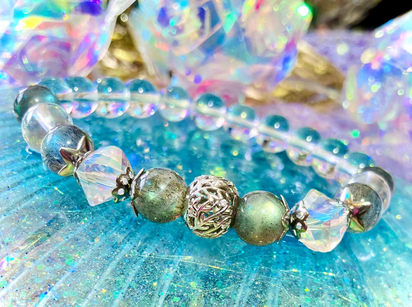 Bracelet spiritualité et protection labradorite