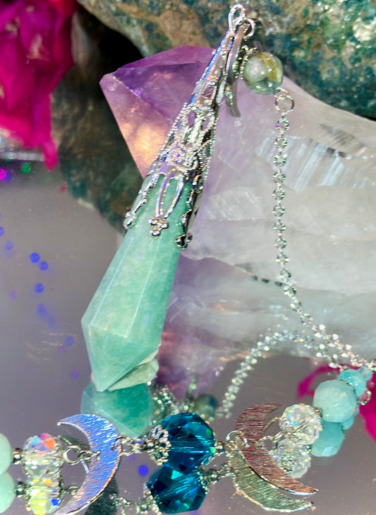 Pendule unique amazonite