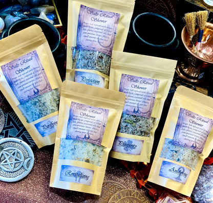 Magic salts ritual shower tenderness soothing