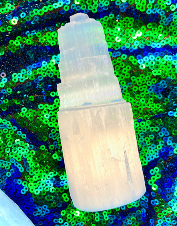 Selenite waterfall