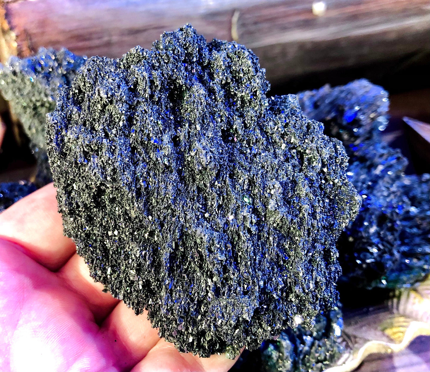 Carborandite large raw piece