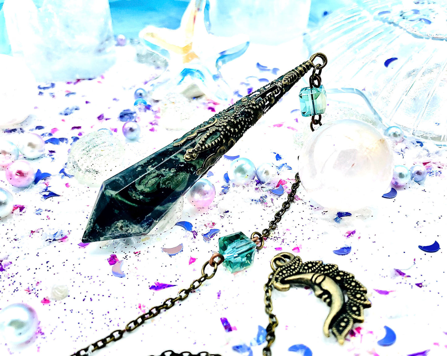 Kambaba Jasper Pendulum