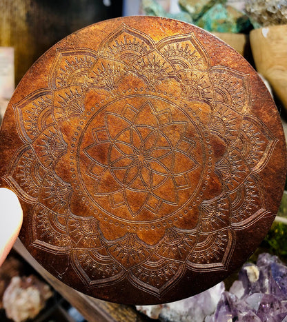 Celtic mandala pendulum board
