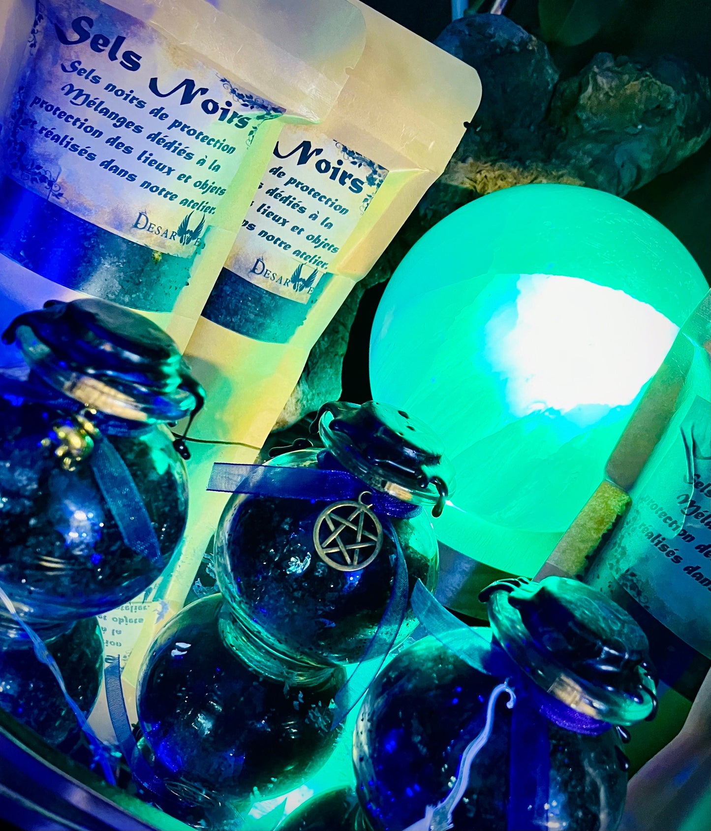 Black protective salts