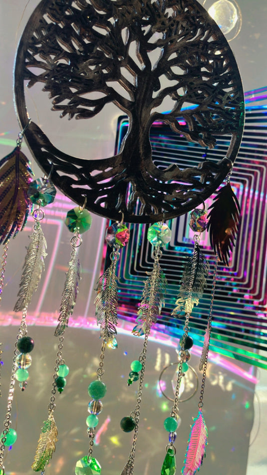 Rainbow half moon light protection