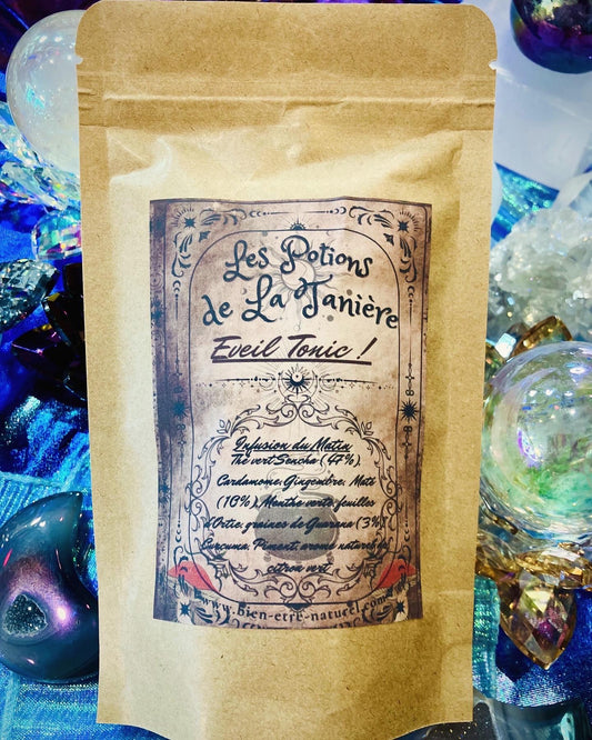 Sensha Mate Ginger Guarana Tonic Awakening Herbal Tea