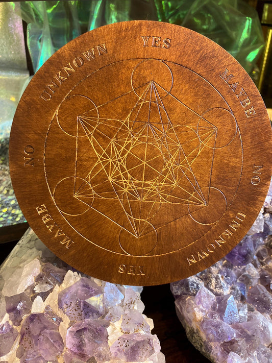 Planche à pendule metatron