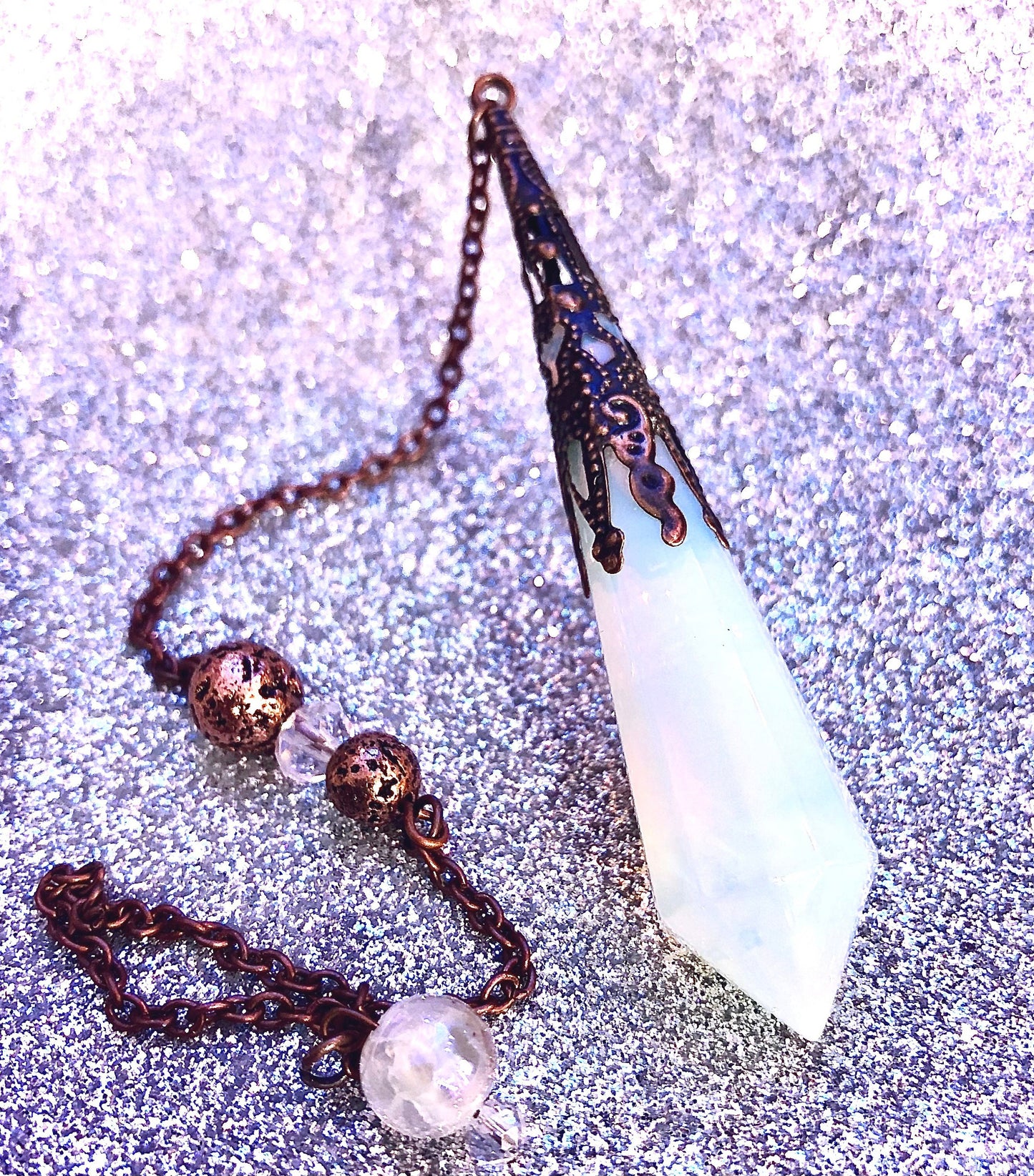 Pendule opaline