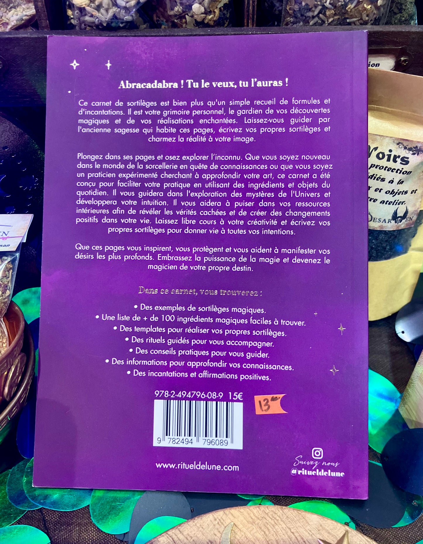 Carnet de sortilèges
