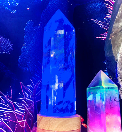 Aura Angel Glass Tip Lamp