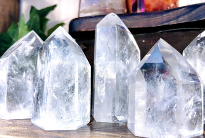 Pointes de Cristal de roche