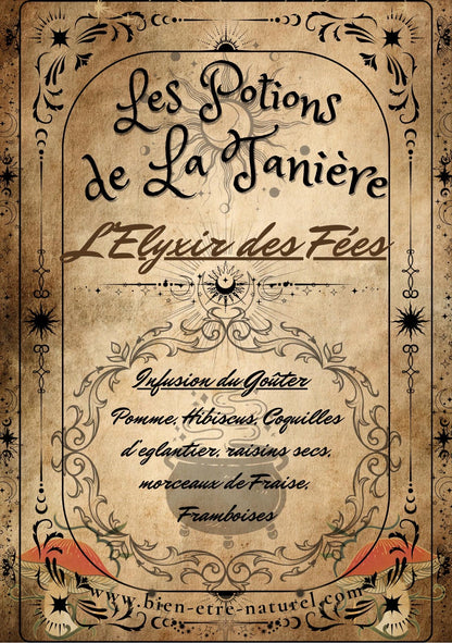 Tisane L’Elyxir des Fées — Fraise et framboise