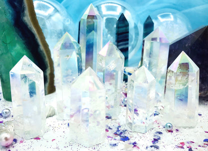 Large Crystal Point Aura Obelisk