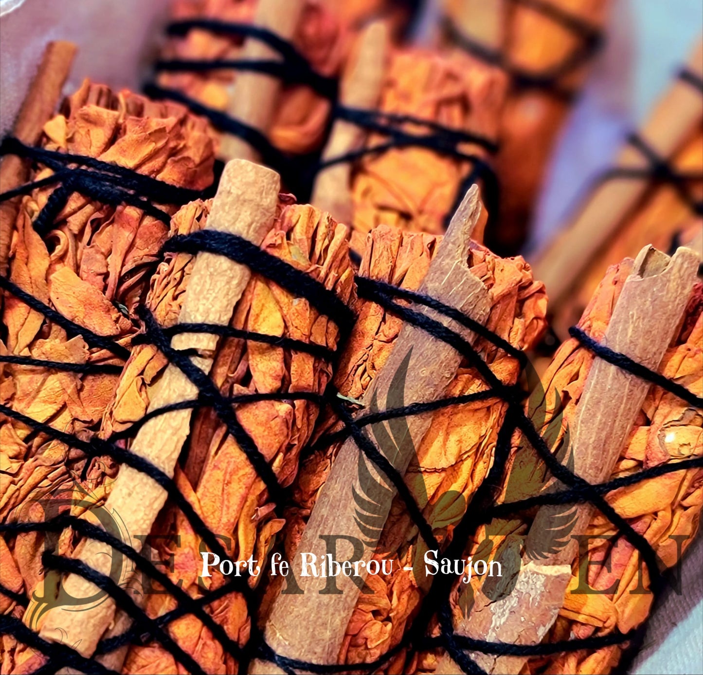 Blue sage bundle infused with patchouli purification protection