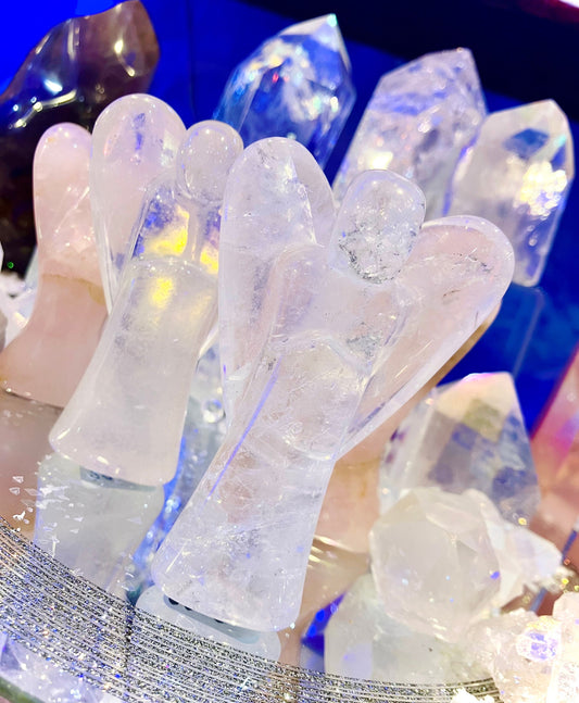 ange cristal de roche