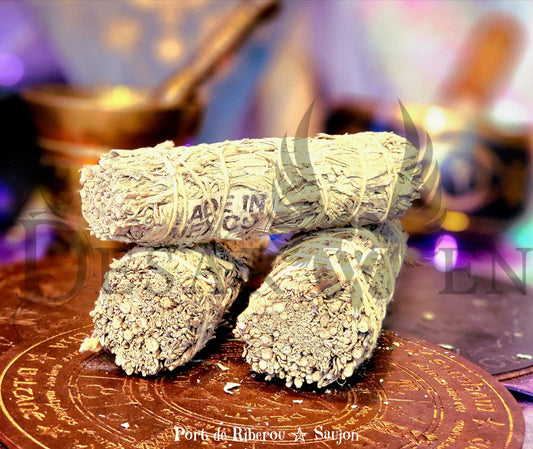 Blue sage bundle infused with patchouli purification protection