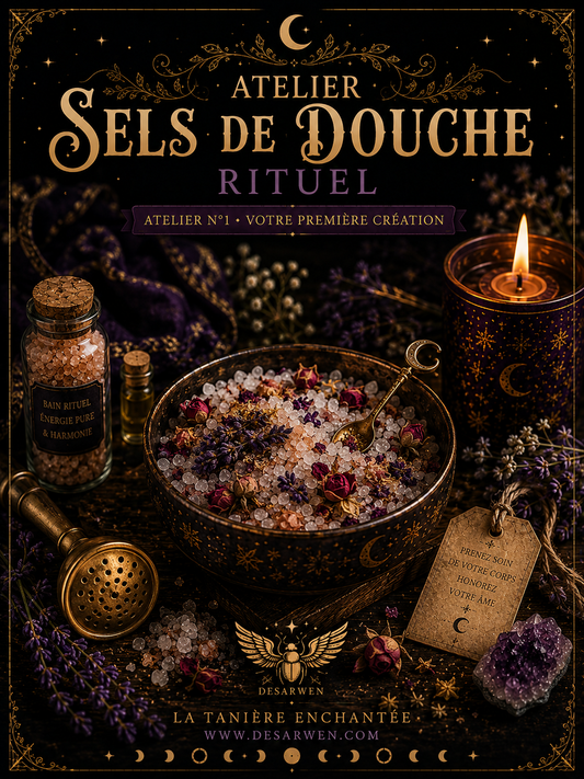 Atelier Sels de douche Rituel Initiation Niveau 1