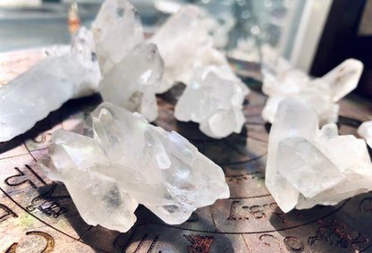 Mini quartz druses