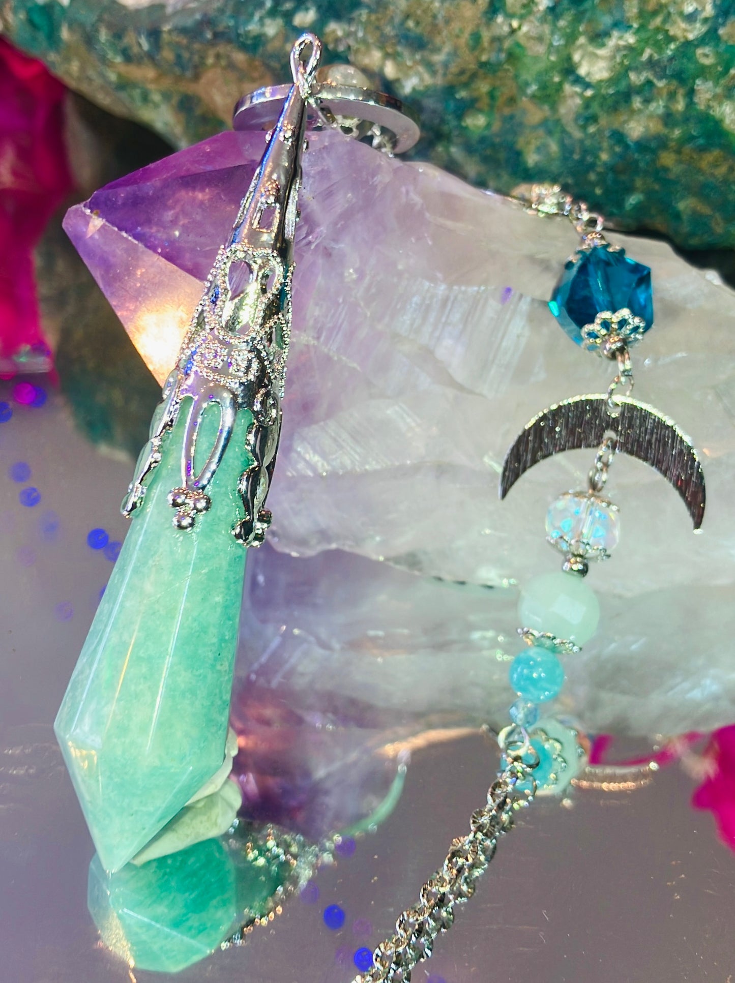 Pendule unique amazonite