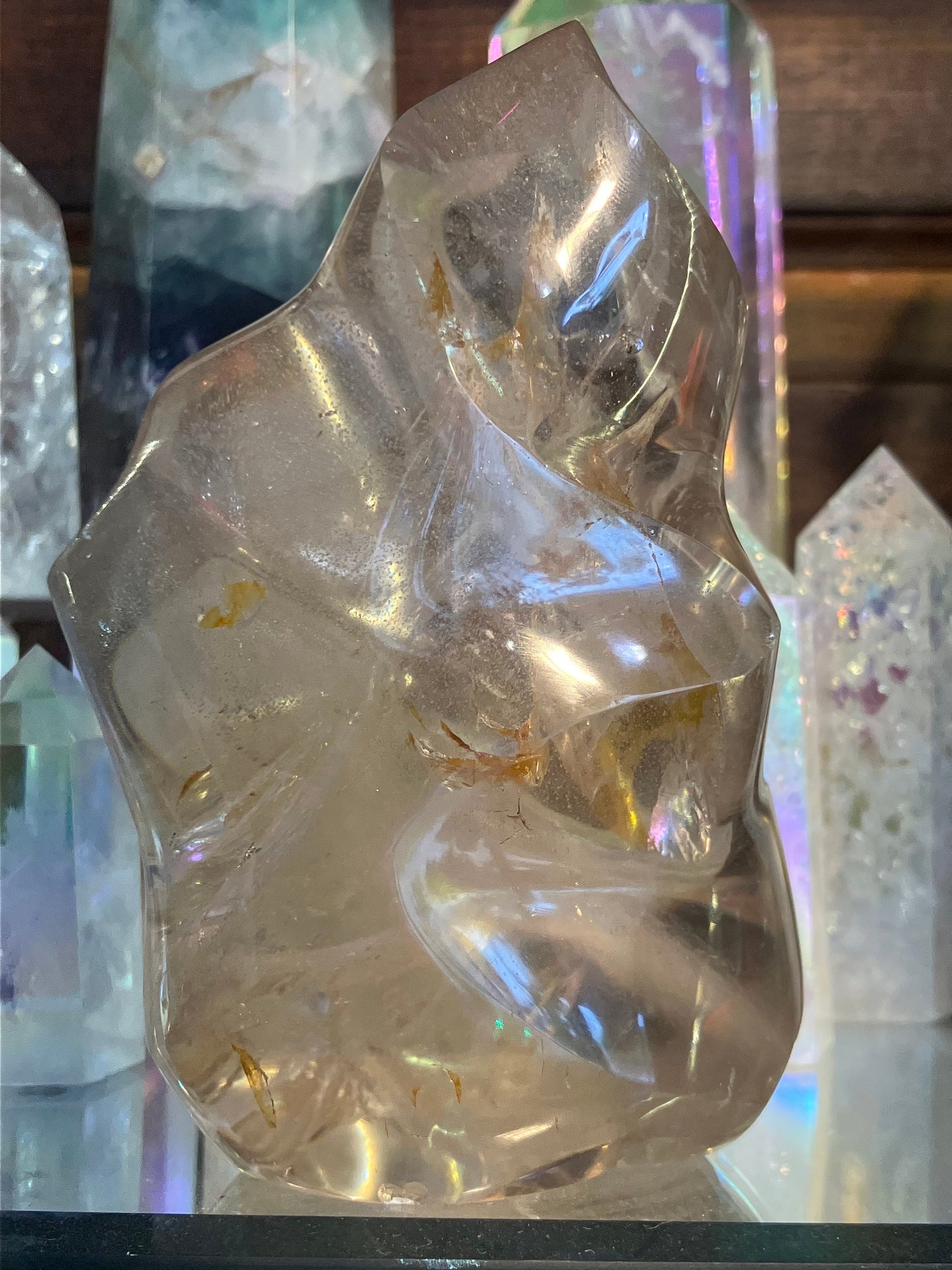 Torche flamme quartz fume