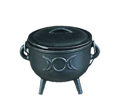 Chaudron en fonte taille moyenne