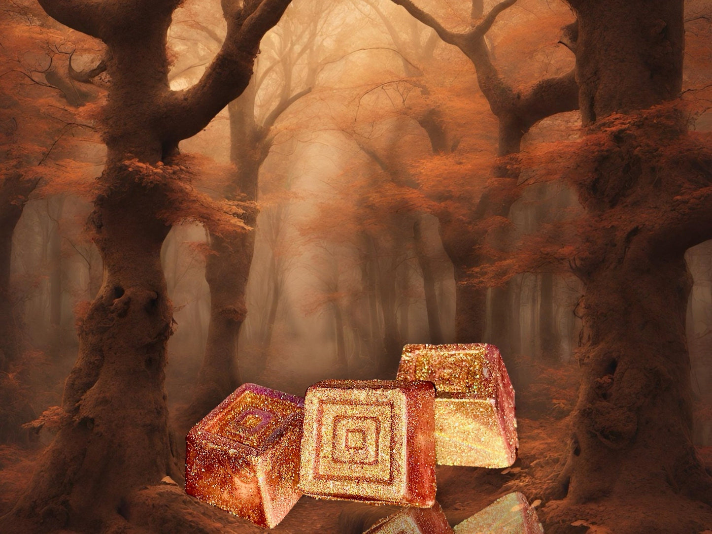 Mystical wood scented wax burner