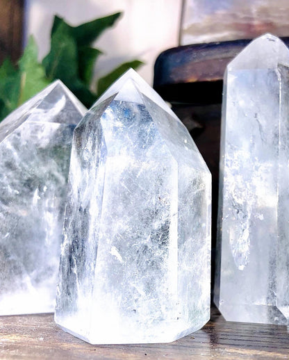 Pointes de Cristal de roche