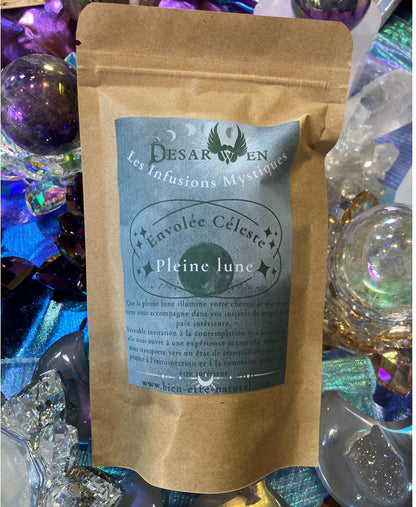 Infusion rituelle Esbat — Pleine Lune et féminin sacré