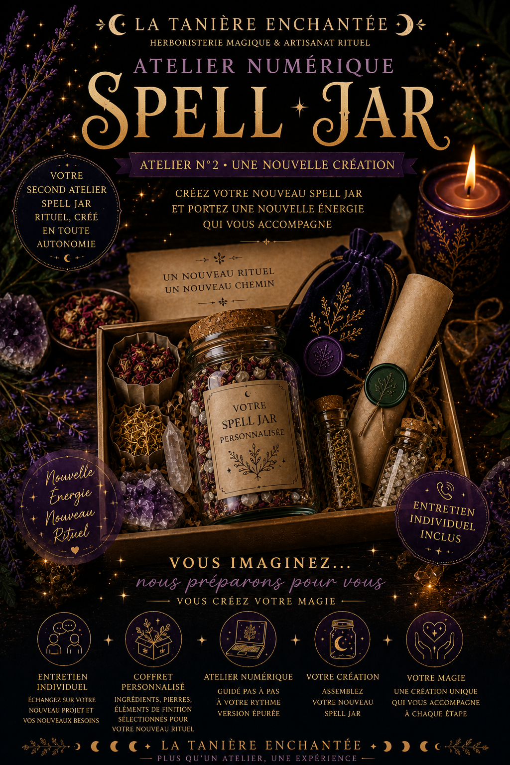 Atelier Spell Jar Confirmé Niveau 2