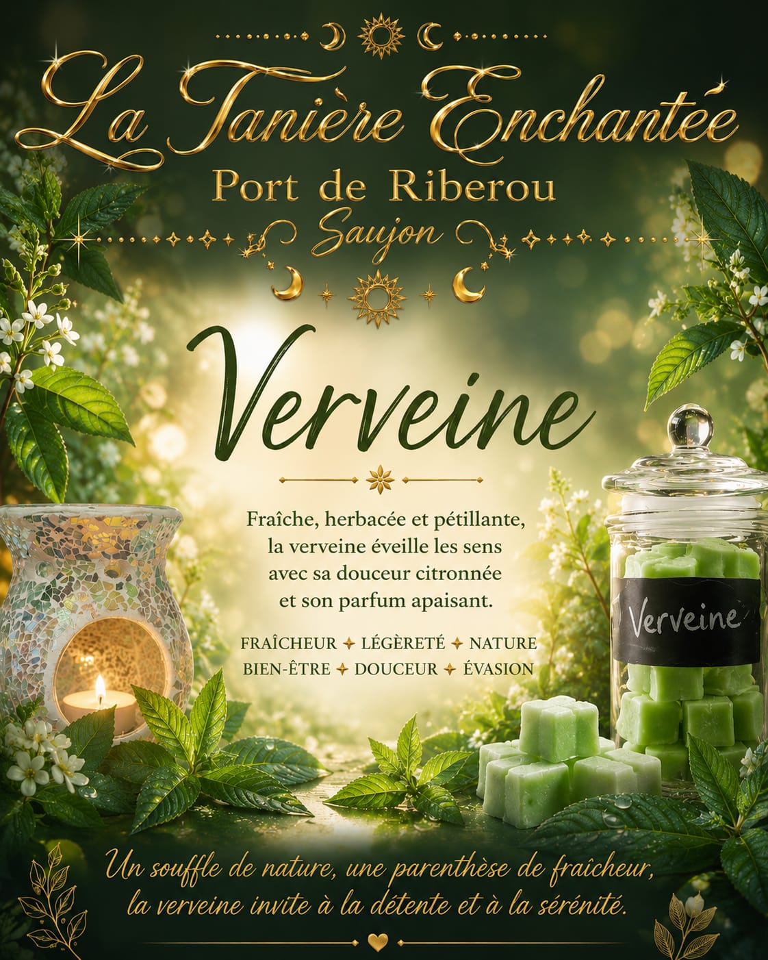 Cire parfumee Verveine