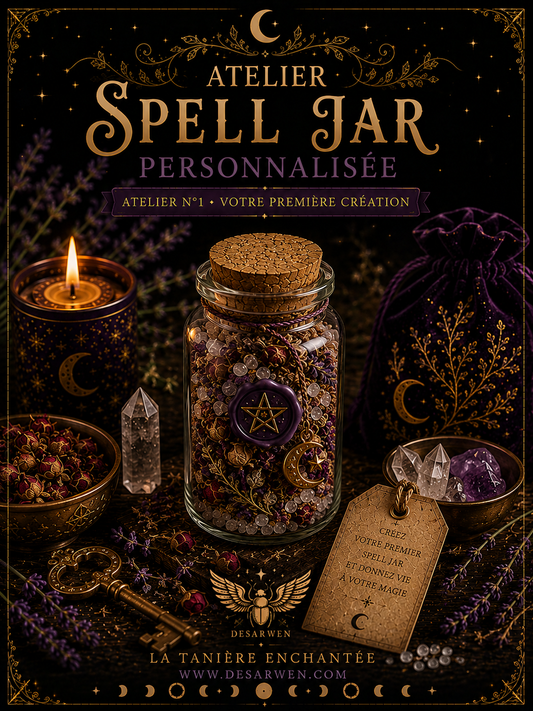 Atelier Spell Jar Initiation Niveau 1