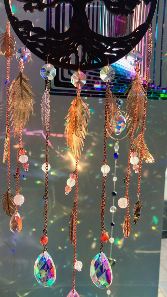 Rainbow half moon light protection