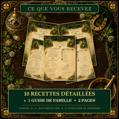 Recette Encens rituel - Famille Chance