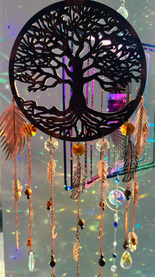 Rainbow half moon light protection