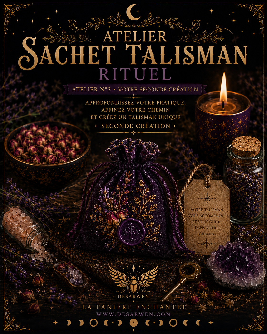 Atelier Sachet Talisman confirmé  Niveau 2